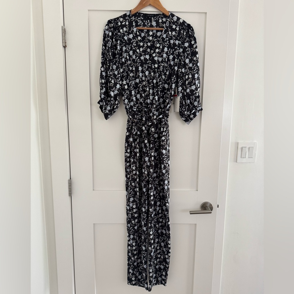 NWT 1. State Floral Jumpsuit